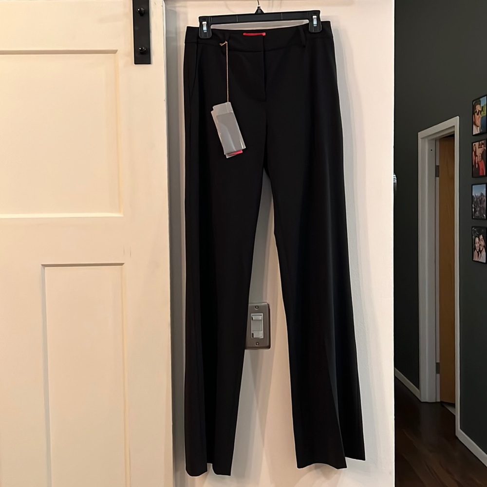 Lavia high waisted flair black pants